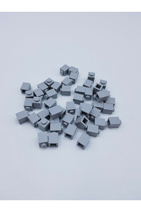 LEGO Aksesuar Custom Moc Creator Brick 1 X 1 Açık Gri Tuğla 4 Adet Gönderilecek