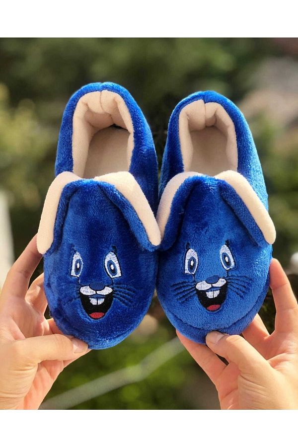 Children's slippers with rubber soles on sale