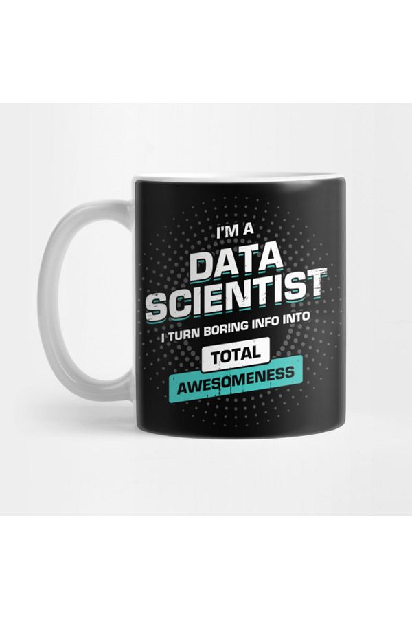 Pixxa-Data Scientist - Data Engineer - Word Meaning Mug 1