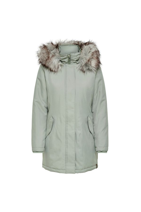 Only Katy Women s Green Coat 15156573 sdw Trendyol