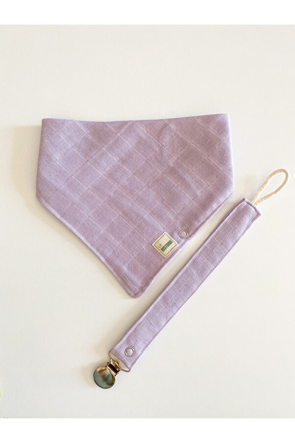 Le Petite Histoire Emzik Askısı (yıkanabilir) Ve Salya Fuları %100 Pamuk Müslin