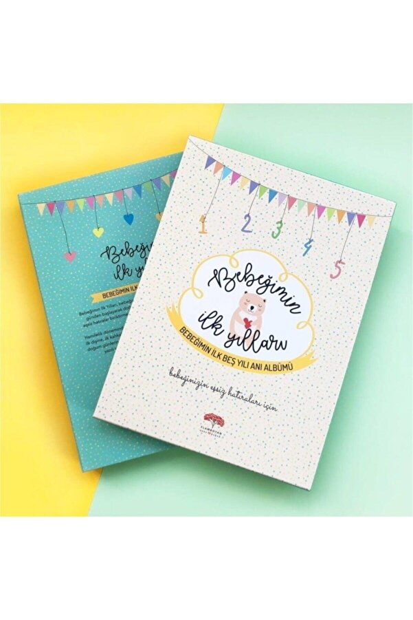 Flamboyan Bebek Albümü Bebeğimin Ilk Beş Yılı Anı Albümü