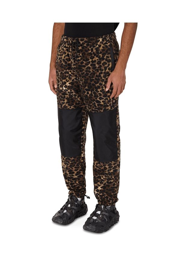 Vans Polar Fleece Leopard Sweatpant Tracksuit Bottoms Trendyol