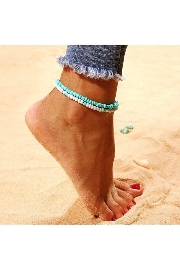 Bracelet and anklet set clearance