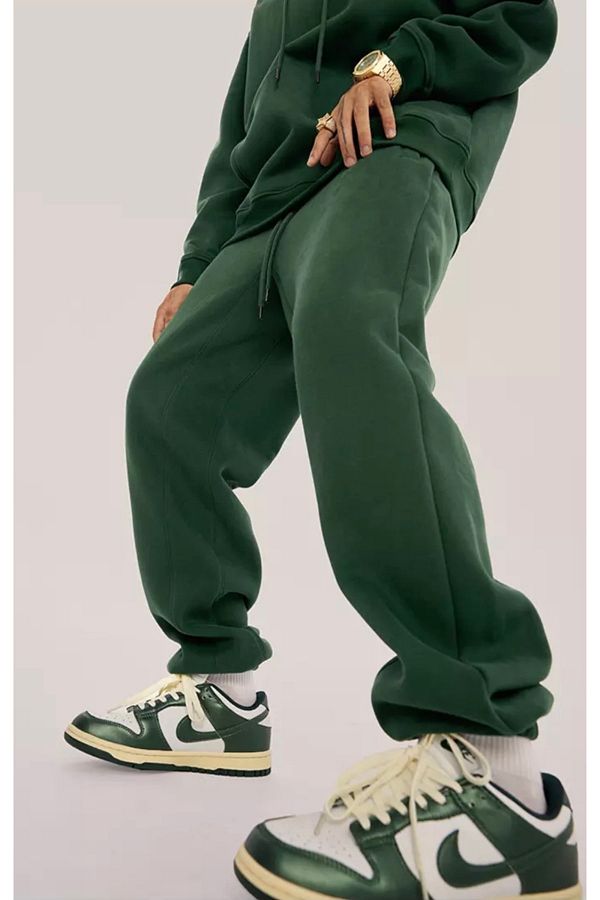 TROVE 100 Cotton Special Design Hip Hop Street Style Men s Baggy Sweatpants Trendyol