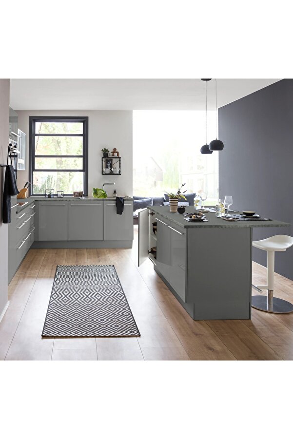 Reggio Atelier Kitchen Hazır Alt Modül 150 Cm Ada Mutfak - Hazır Mutfak Masa Dolap