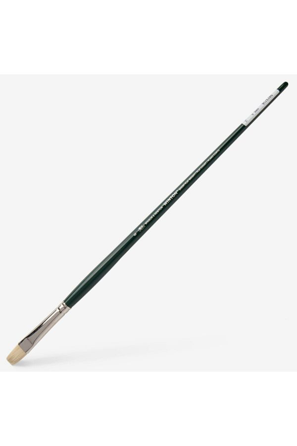 Winsor Newton-Winsor & Newton : Winton : Long Handle Short Flat Brush No : 6 1