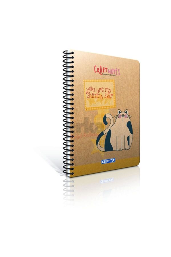 Gıpta-Craft Notebook Hard Kpk100 YpStriped 1