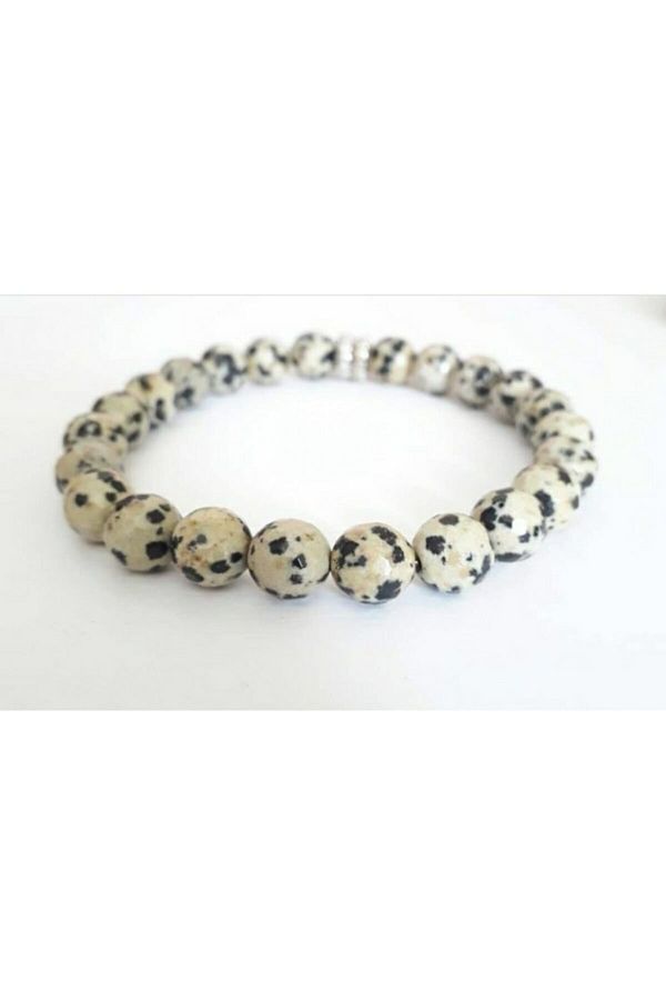 Do alta Dalmatian Jasper Bracelet Trendyol