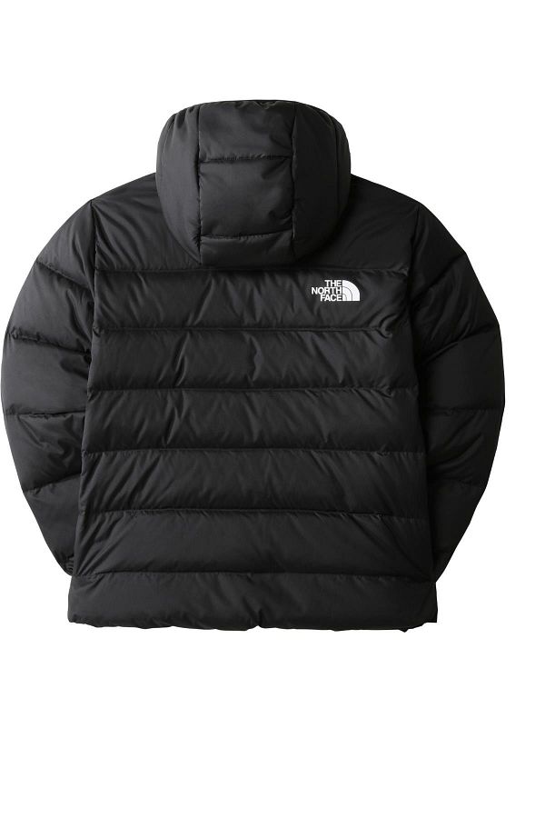 The North Face Reversible North Down Hooded Jacket Kids Black Trendyol