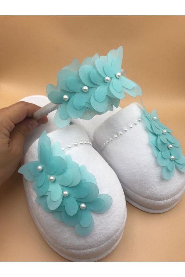 ALAZ TASARIM HOBI-Maternity Slippers Crown Set Butterfly 1