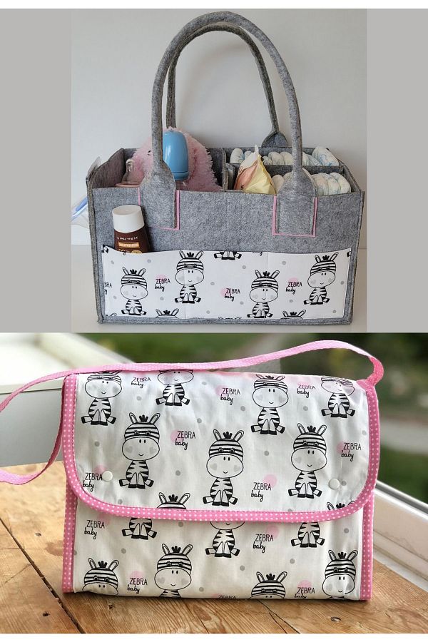 Handmade diaper bag best sale
