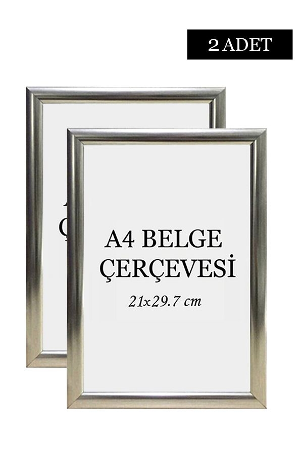 ÖZCANLAR ÇERÇEVE-Set of 2 A4 21x29.7 Diploma Frame Document Frames Certificate Frame 1