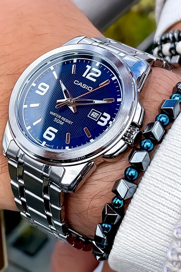 Casio Original Steel Cord Men s Wrist Watch Bracelet Gift Trendyol