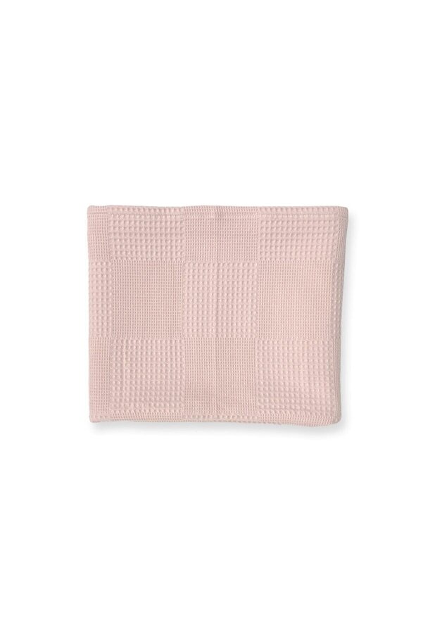 Genel Markalar %100 Pamuk Kumaştan 115x100 Bebek Pikesi Somon