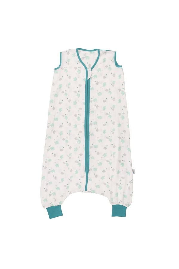 yorni-Zoozoo Bamboo Muslin Summer Footed Baby Sleeping Bag 0.2 Tog 1