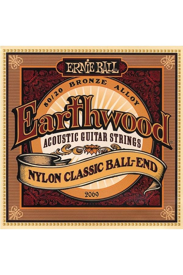 Ernie Ball P02069 Earthwood Folk Classical Guitar String Trendyol