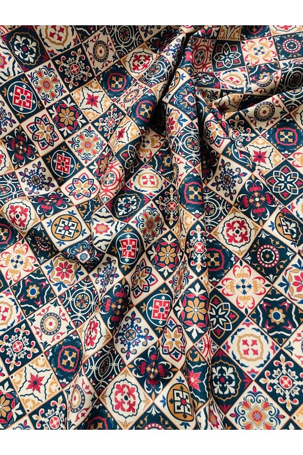 çataloğlu tekstil-Mixed Pattern Marble Fabric Ctl04 1