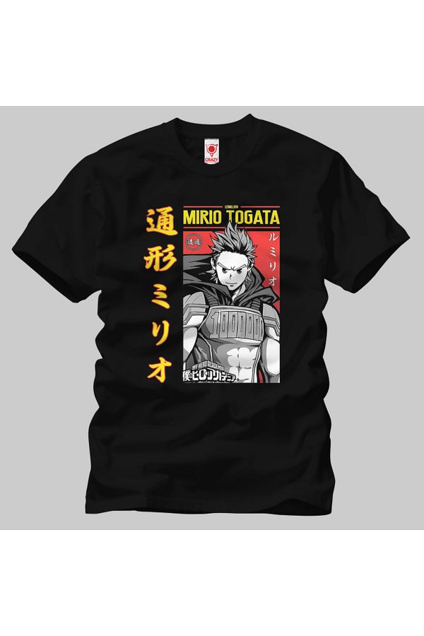 Built By Crazy-My Hero Academia Miro Togata Unisex T-Shirt 1
