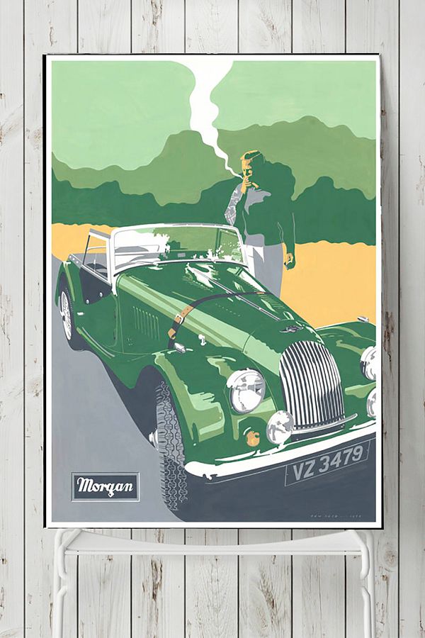 Postermanya-Morgan Vintage Car Poster (90x130cm) 1
