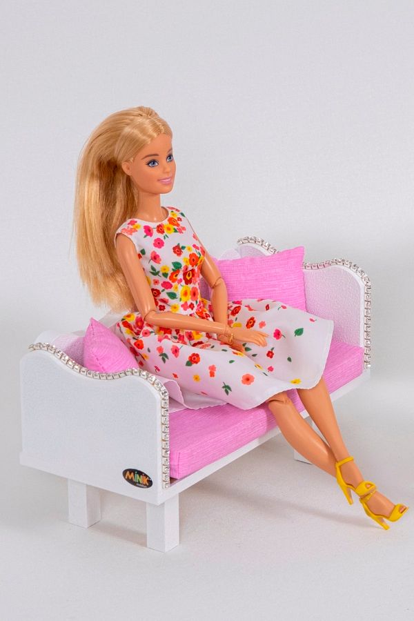 Barbie doll sofa discount
