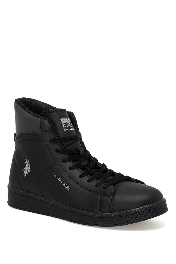 U.S. Polo Assn. Ankle Boots Black Flat Trendyol