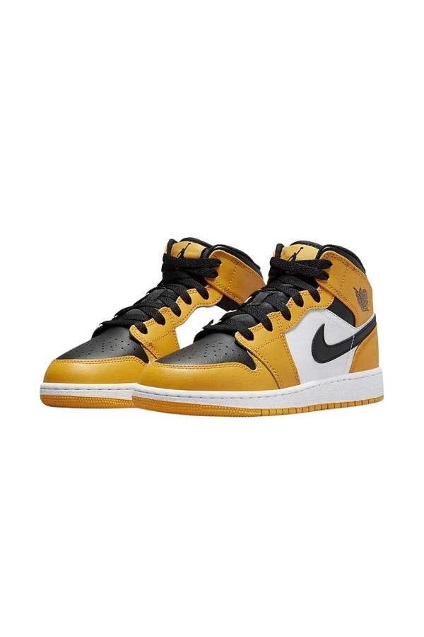 Nike Yellow Air Jordan 1 Mid Gs Trendyol