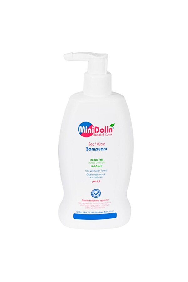Dermadolin Minidolin Bebek Saç Ve Vücut Şampuanı 250 ml + Minidolin Nemlendirici Vücut Losyonu 250 ml