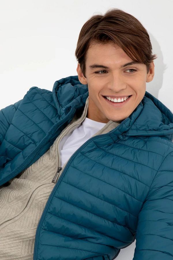 Pierre Cardin Winter Jacket Blue Trendyol