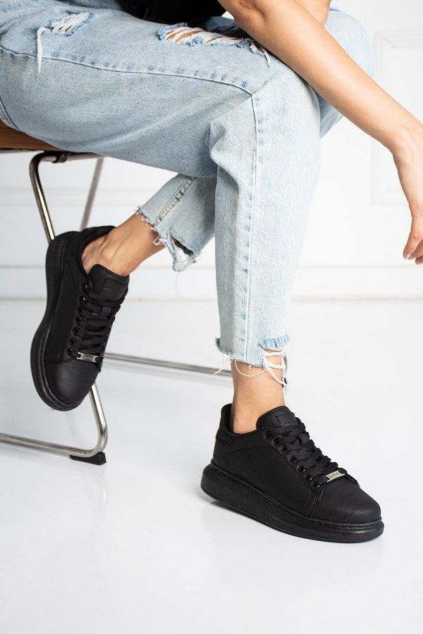 L.A Polo Black 051 Women s Sports Shoes Trendyol