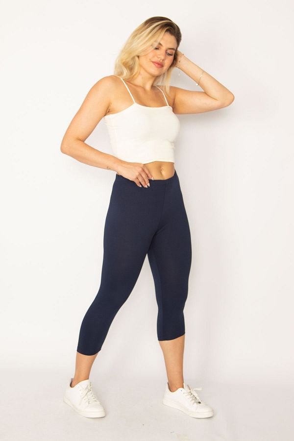 Plus size jersey leggings cheap