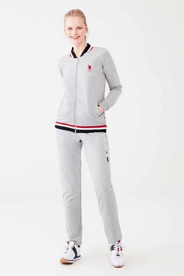 Womens polo sweatsuit set 2025
