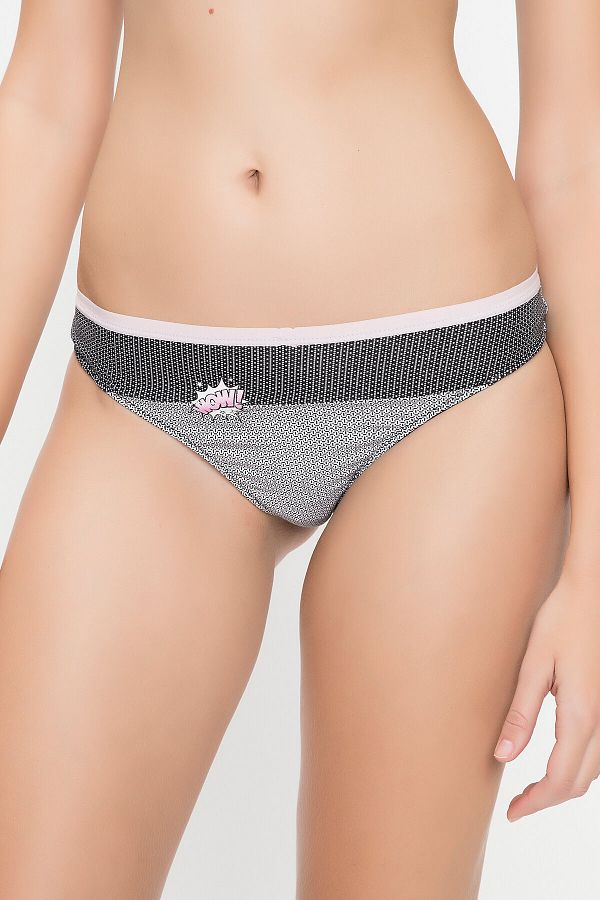 Penti-Addict Black String Panties 1