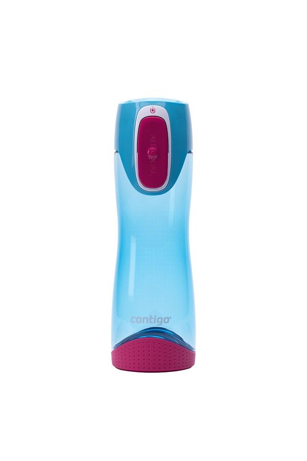 Contigo-Swish Autoseal Tritan Water Bottle 500ml Turquoise 1
