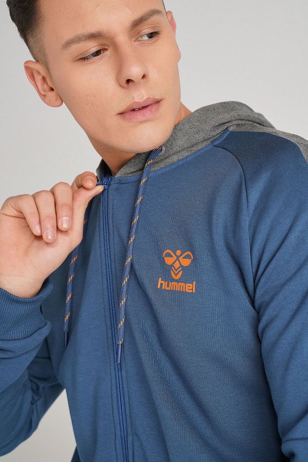 hummel 921540 7954 Hmlrueno Zip Hoodoe Men s Tracksuit Top Trendyol