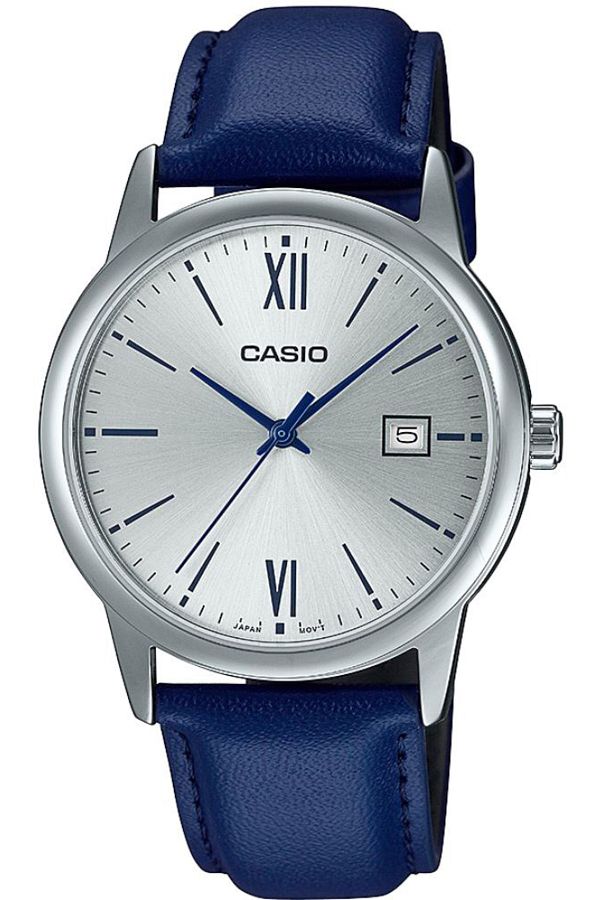 Casio-Mtp-v002l-2b3udf Men's Wristwatch 1