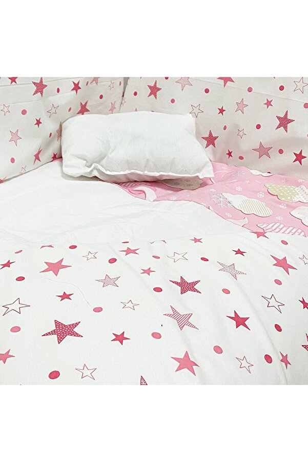 temosan mobilya 60*120 Beşiğe Uyumlu 7 Parça Uyku Seti