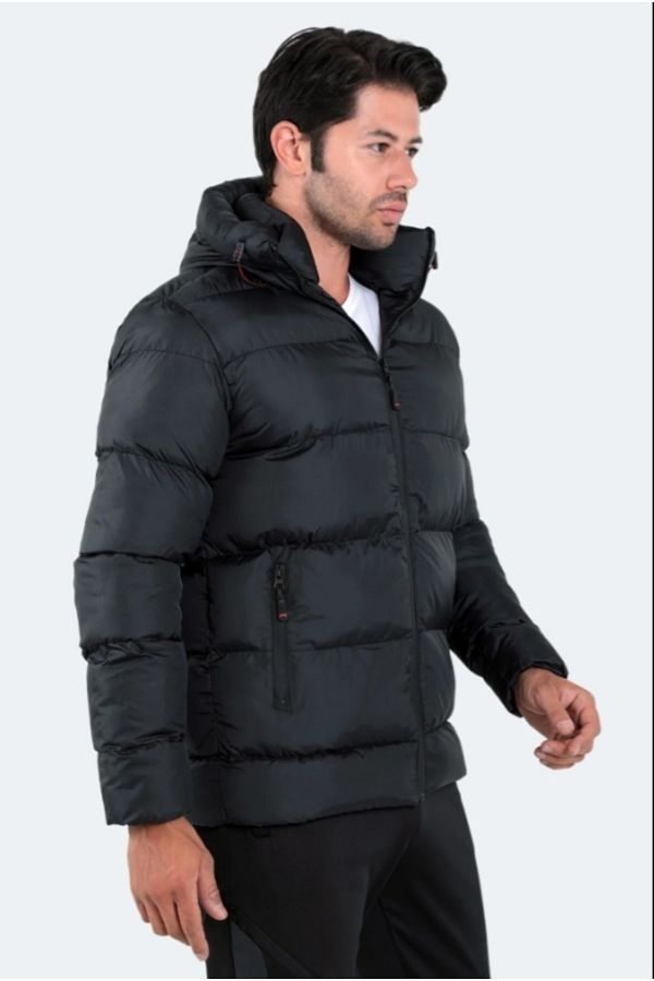 Slazenger Hern Hooded Puffer Jacket Coat Winter Men s Coat Trendyol
