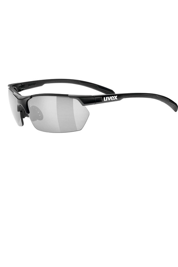 Uvex-Sportstyle 114 نظارة شمسية سوداء غير لامعة/فضية 1