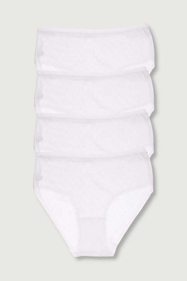 Seher-Γυναικείο Bato 4 Pack Plus Size Rib 1