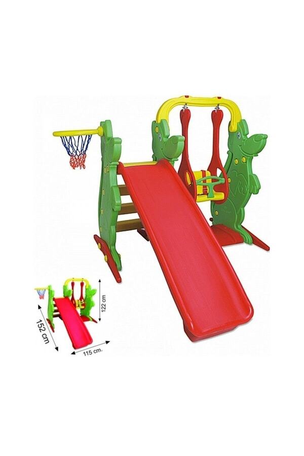 Genel Markalar Kaydırak Salıncak Set - KS9060A