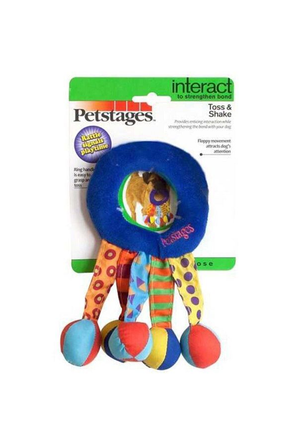 PetStages-Toss And Shake Rattle Dog Toy 17 Cm 1