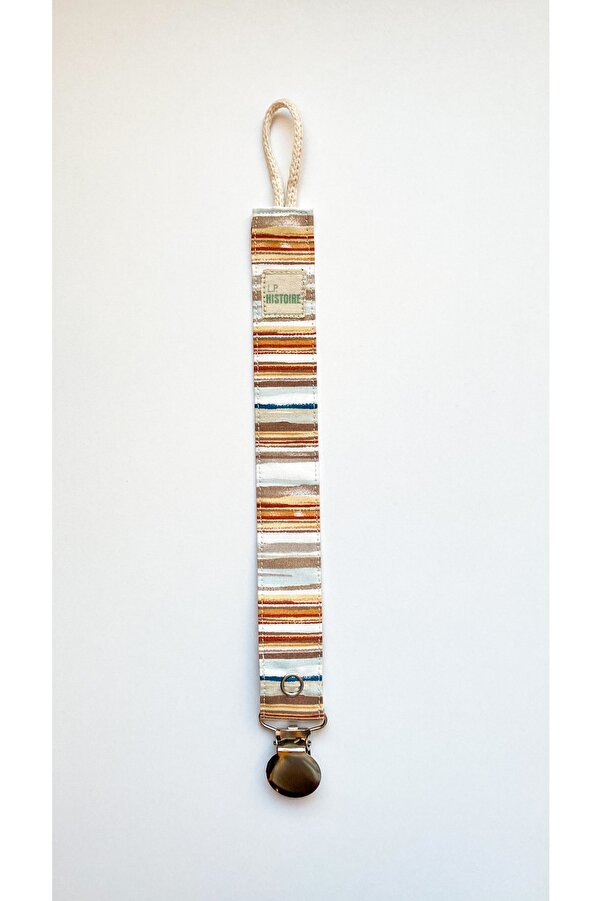 Le Petite Histoire Emzik Askısı - Emzik Zinciri %100 Pamuk - Yıkanabilir