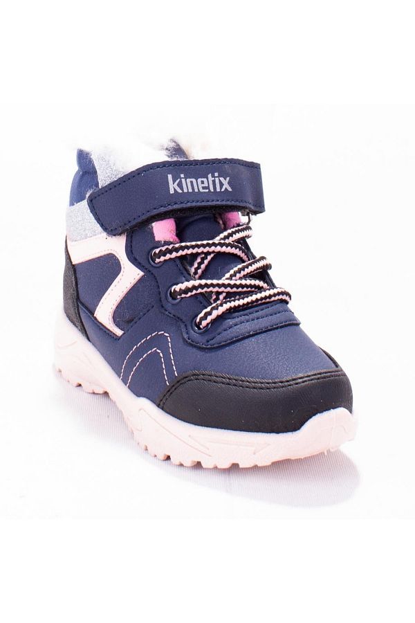 Kinetix-Form Hi Bleumarin Roz Cizme ortopedice zilnice pentru fete 1