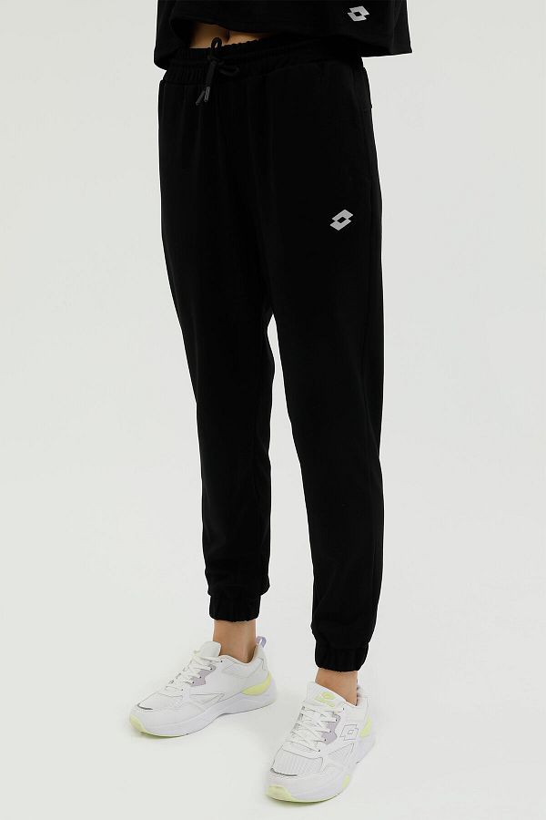 Lotto-W-sd608 Lıva Jogger 2pr بنطال رياضي نسائي أسود 1