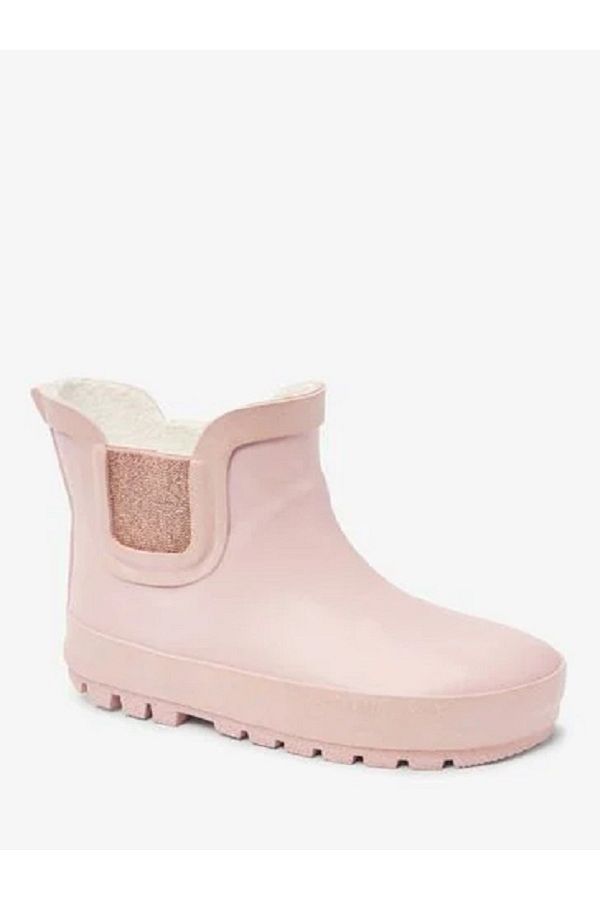 Next Baby Girl s Furry Rain Boots Trendyol