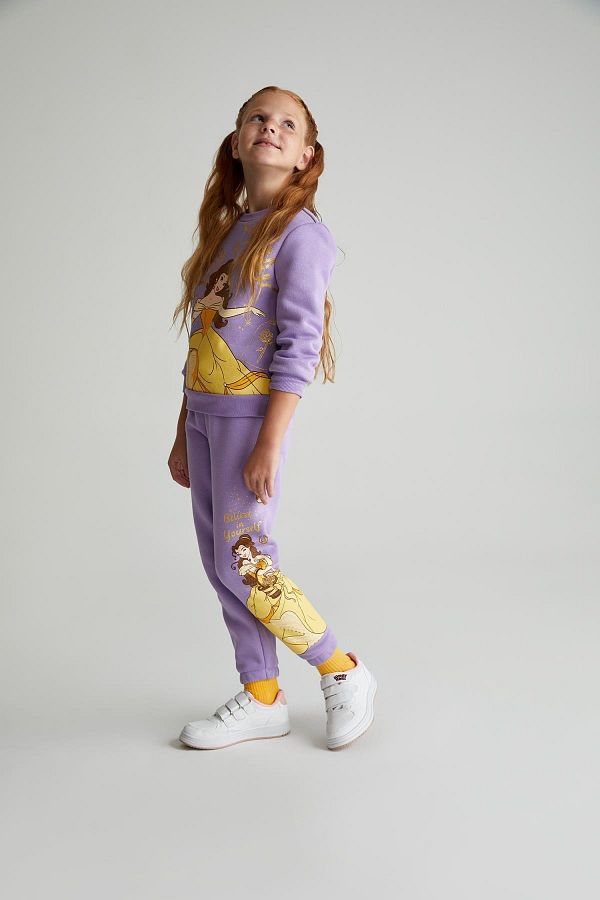 Defacto Girls Disney Princess Jogger Tracksuit Trendyol
