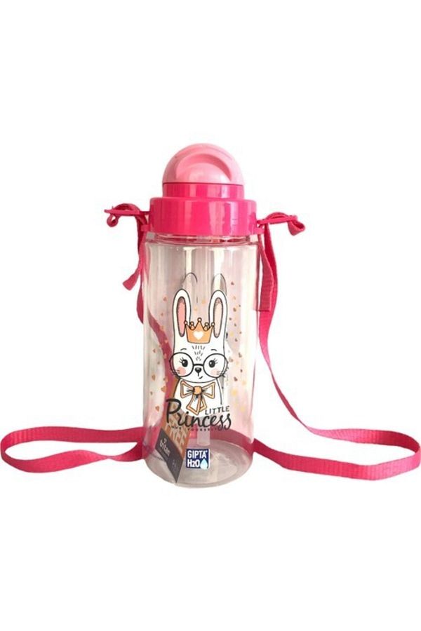 Gıpta-Fun Tritan Flask with Straw 500 Ml- Little Princess 1