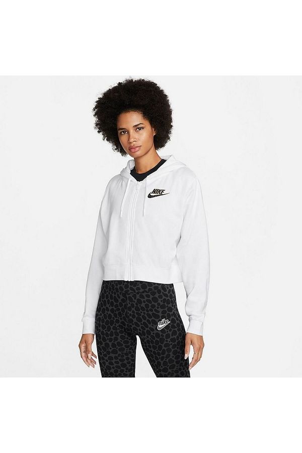 Nike Women s Sportswear Animal Print Logo Full zip Fleece Hoodie dm2201 100 Trendyol