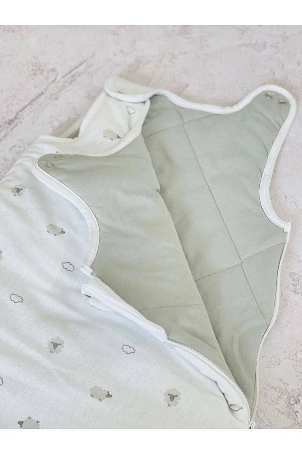 Mothercare 100 Cotton Lamb Baby Sleeping Bag 0.5 Tog 0 6 Months Trendyol